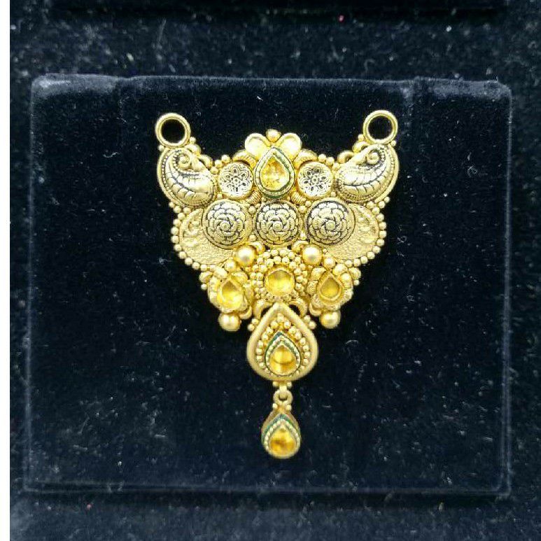 916 Gold Antique Mangalsutra Pendant