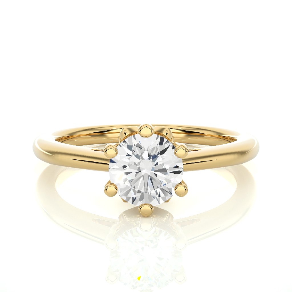 Dazzling Solitaire Ring