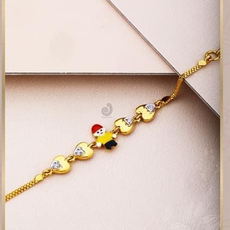 916 gold baby bracelet RH-BR025