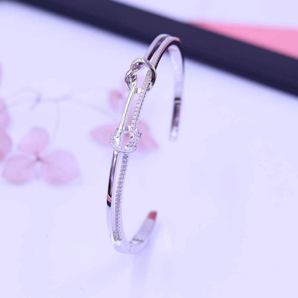 fancy tie diamond bracelet