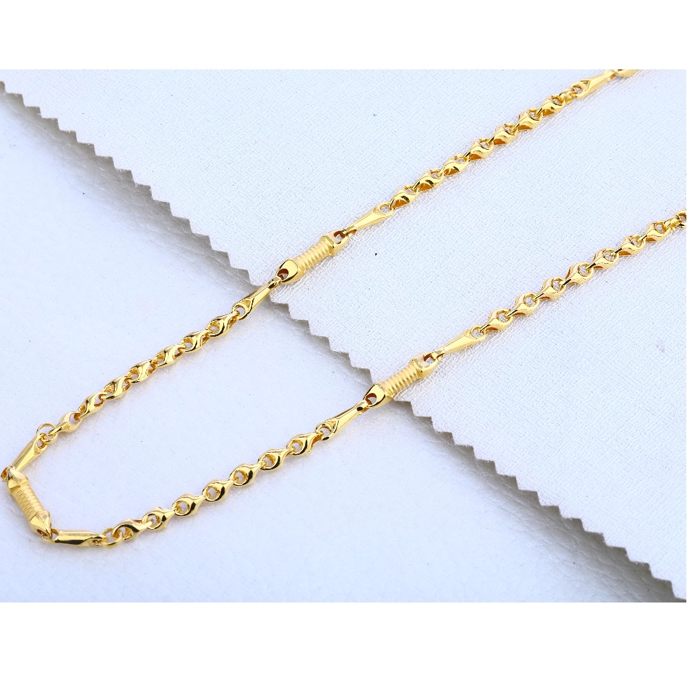 22CT Gold mens Hallmark Choco Chain MCH290