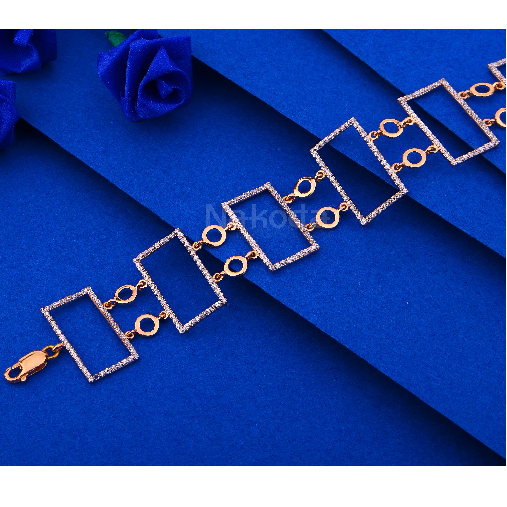 750 Rose Gold Exclusive Ladies Bracelet RLB85