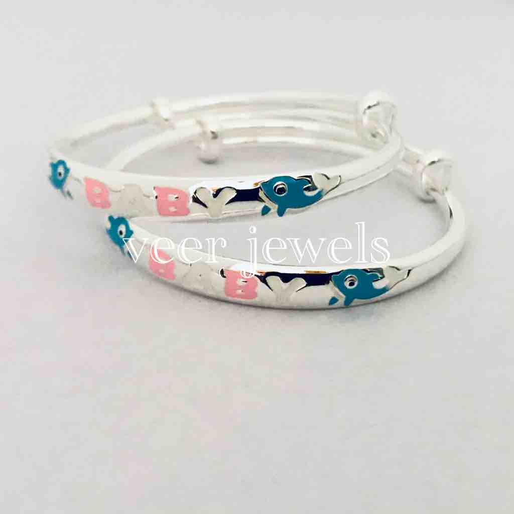 99.9 sterling silver Baby kadli