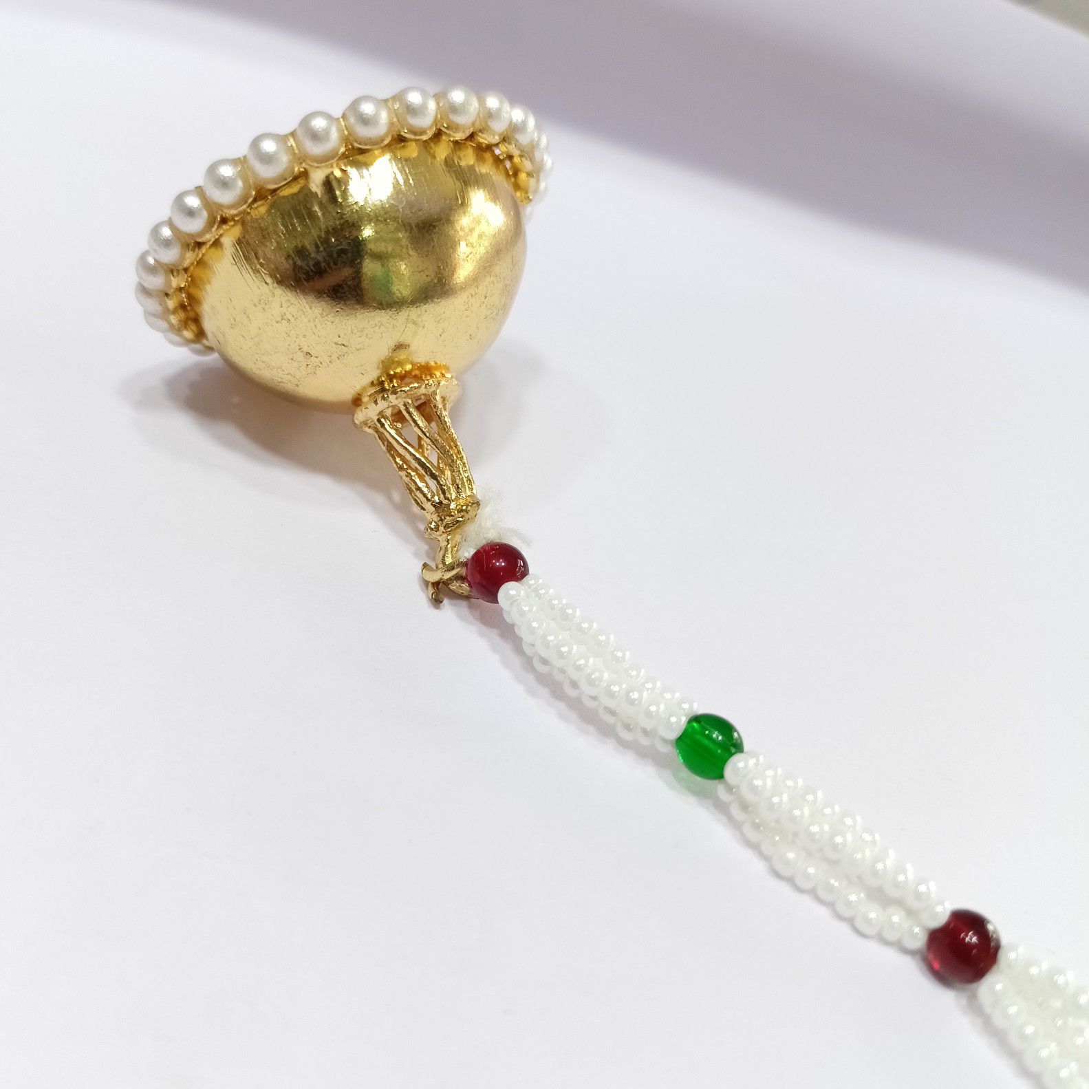 One Gram Gold Kundan Minakari Stone Women Bor