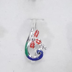 Silver Exclusive Design Peacock Ring 
