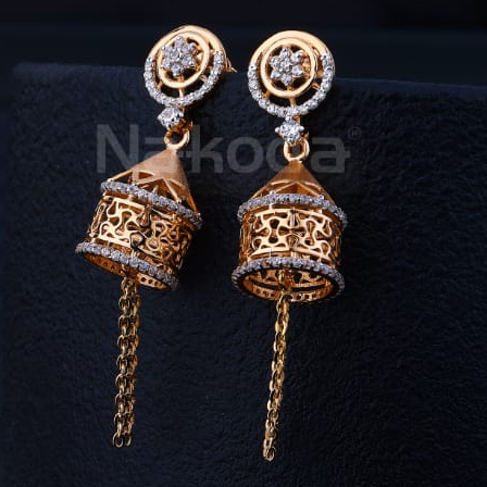 750 Rose Gold Exclusive Jummar Earring RE373