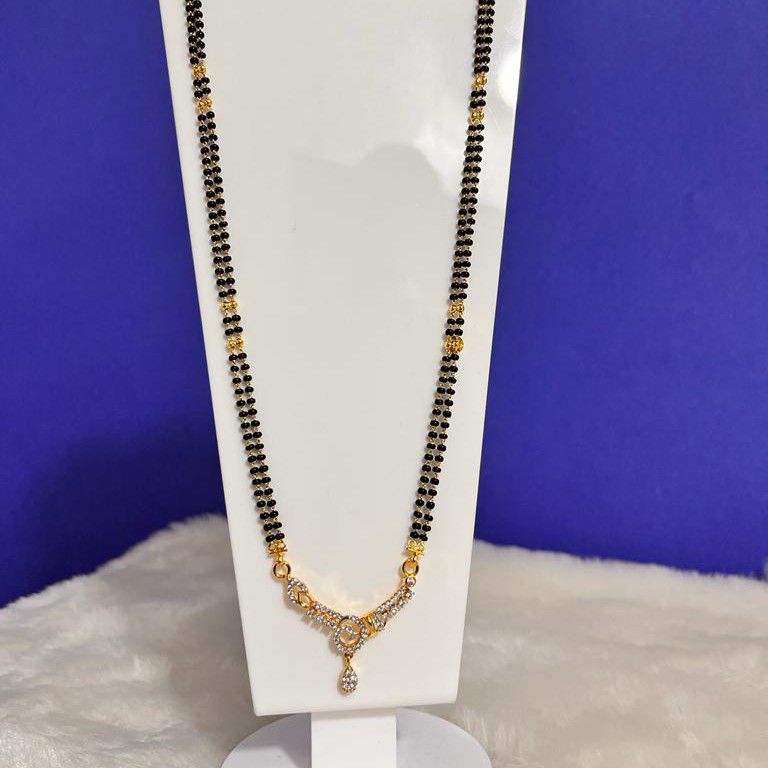 1 gram diamond mangalsutra