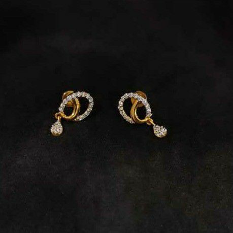 22k ladies gold earrings NO-20003