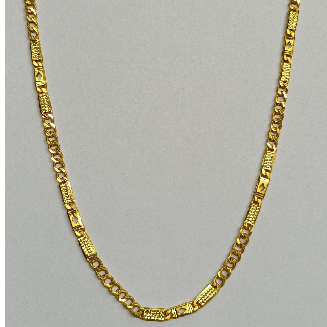 916 Gold Hollow Karap Chain