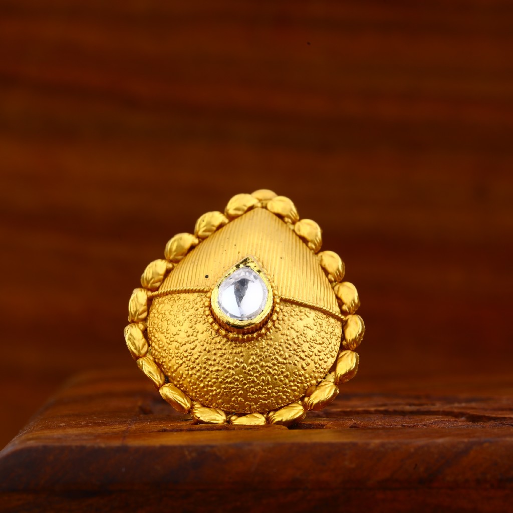 916 Gold Antique Ring LAR77