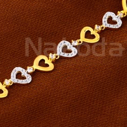 916 Gold Ladies Gorgeous Bracelet LB587