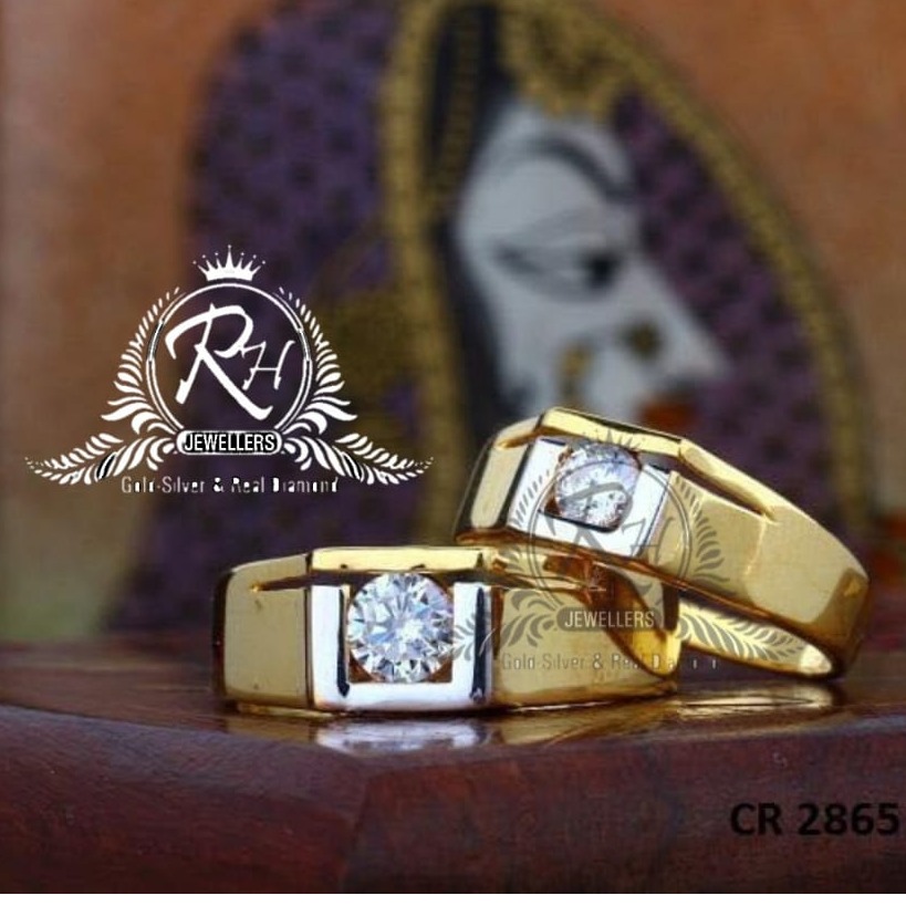 22 carat gold antic couple rings RH-CR812