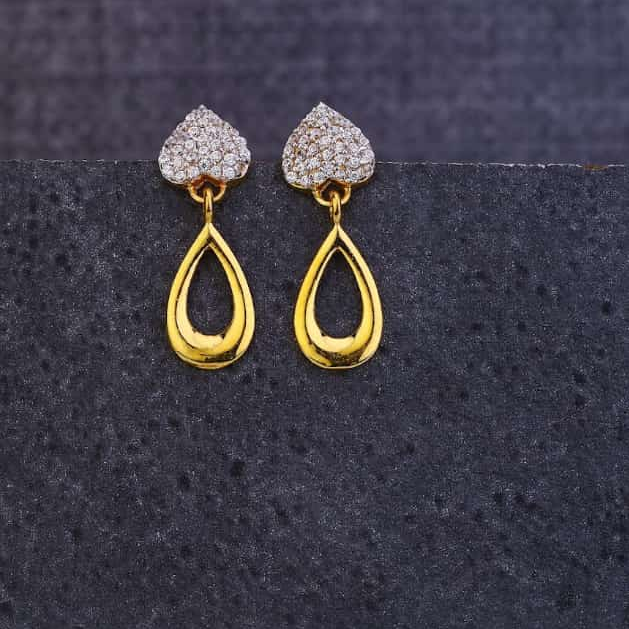 Flipkart.com - Buy brado jewellery Gold Plated Grey Minakari Earrings For  Women and Girls Brass Earring Set Online at Best Prices in India