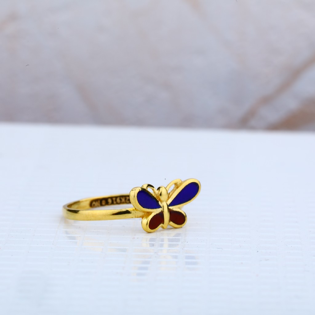 Kids on sale butterfly ring