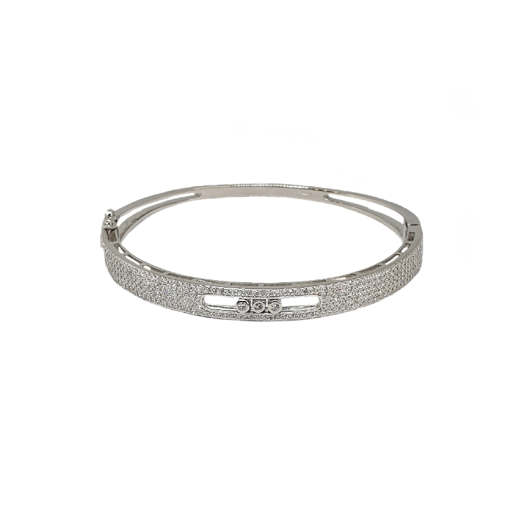 Movable Diamond 925 Sterling Silver Watch MGA - BRS2424