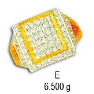 22kt Gold Fancy Gents Ring