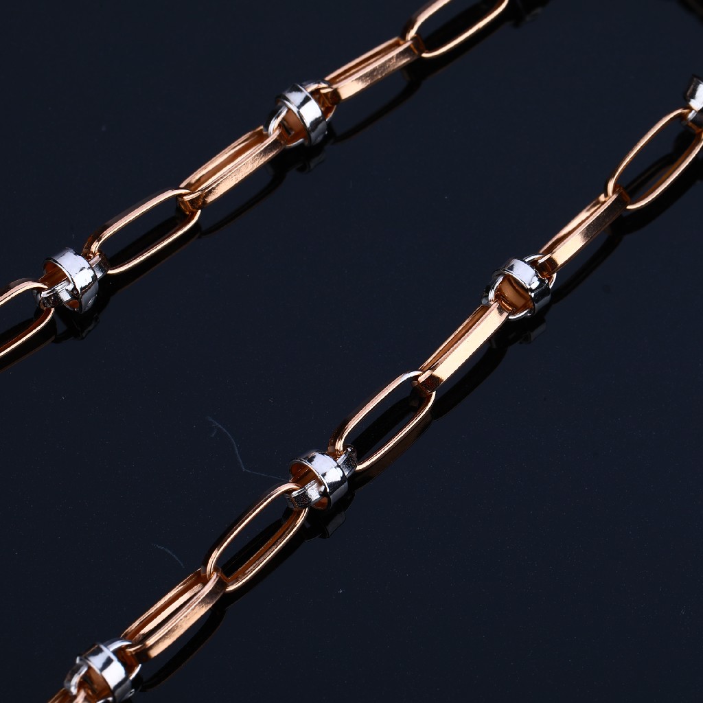 Daily Wear Rose Gold 18K Mens Chain-RMC14