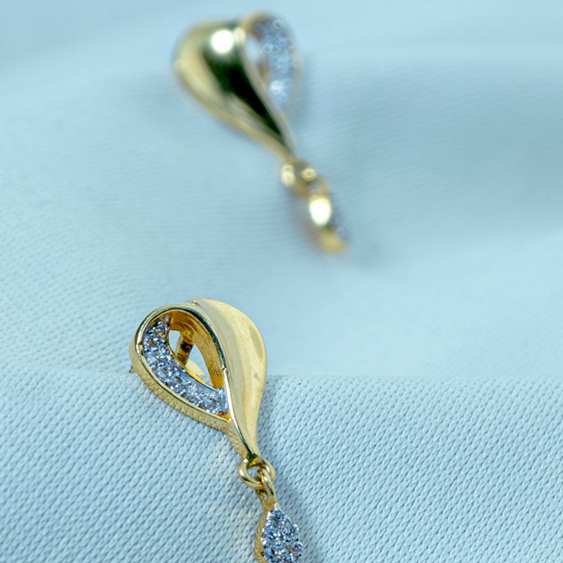 Gold Classic Earring ET-552