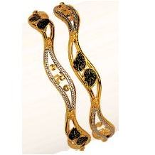 22K / 916 Gold modern Vakiya Kadli ( Pieces )