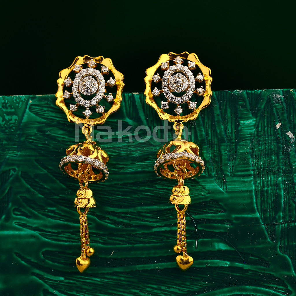 916 Gold Ladies Jhummar Earring LJE376
