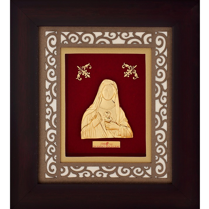 916 Gold Mother Marry Photo Frame AJ-14