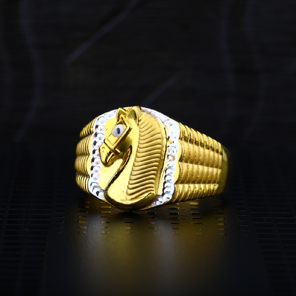 Jewelco London Men's Solid 9ct Yellow Gold Horse Head Horseshoe Ring |  Fruugo BH