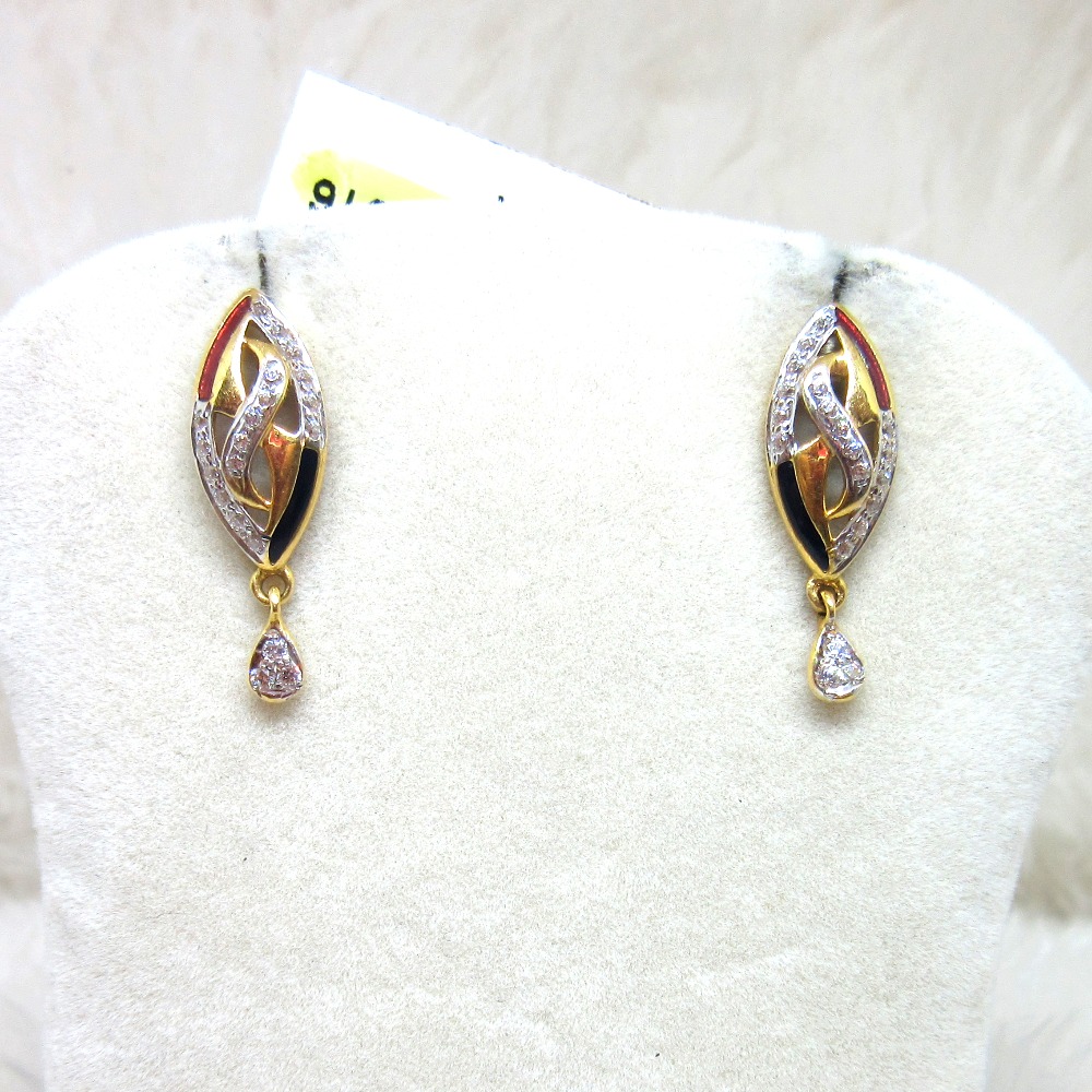 Diamond Studs  Small Earrings for Girls  Cupid Stud Earrings by Blingvine