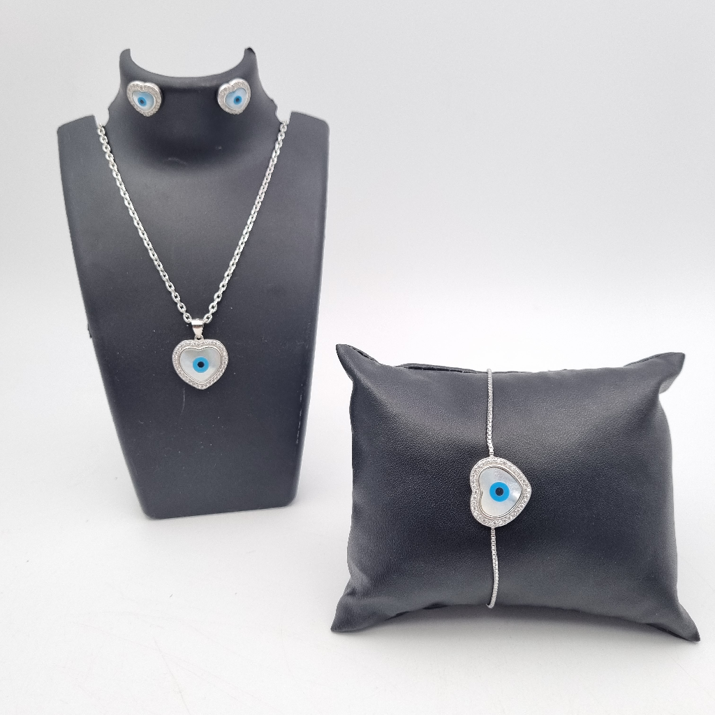 Evil Eye Love Pendant Set + Lakki Combo