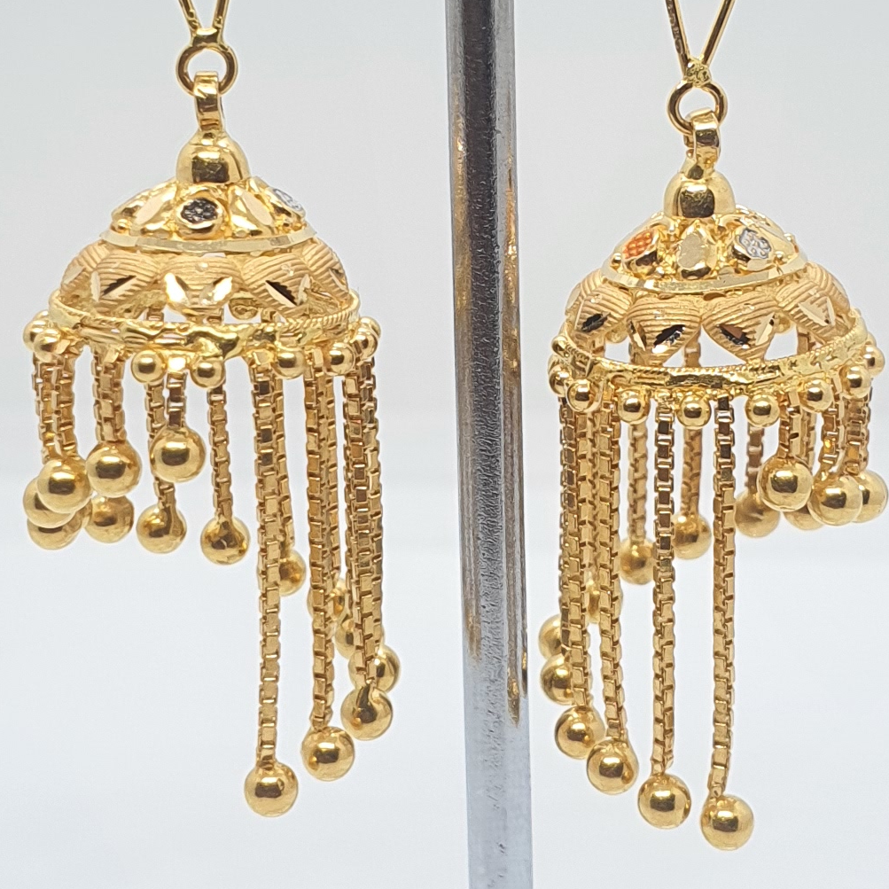 Showroom of gold fancy ladies jhumar Jewelxy 239498