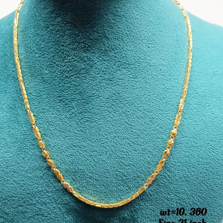 22crt gold handmade chain
