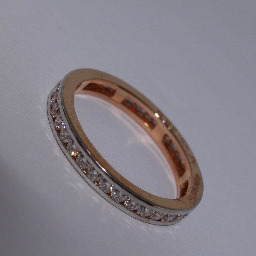 18K gold diamond ring agj-lr-287