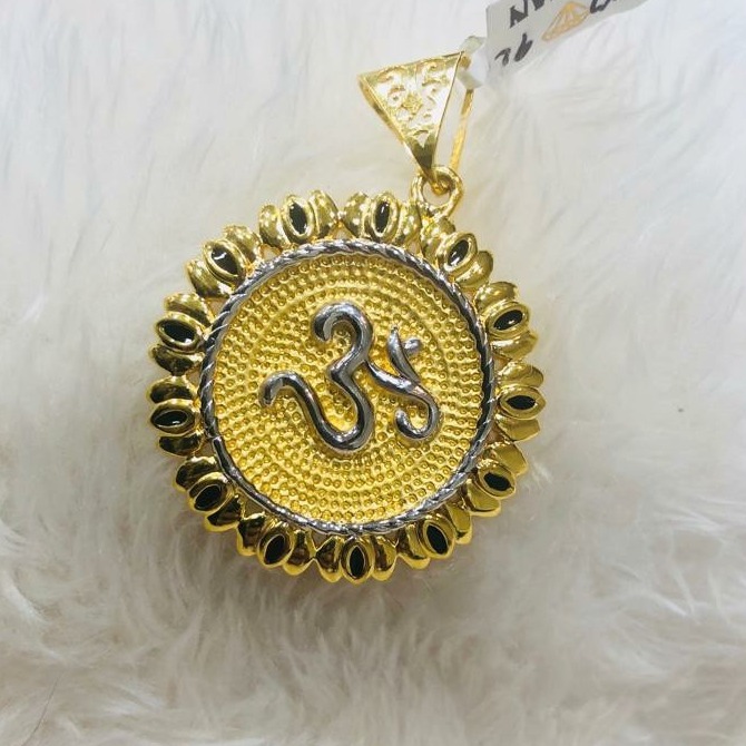 916 Gold OM Chain Pendal