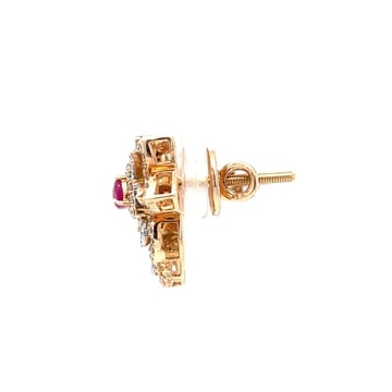 750 Gold Diamond Dazzle Earring
