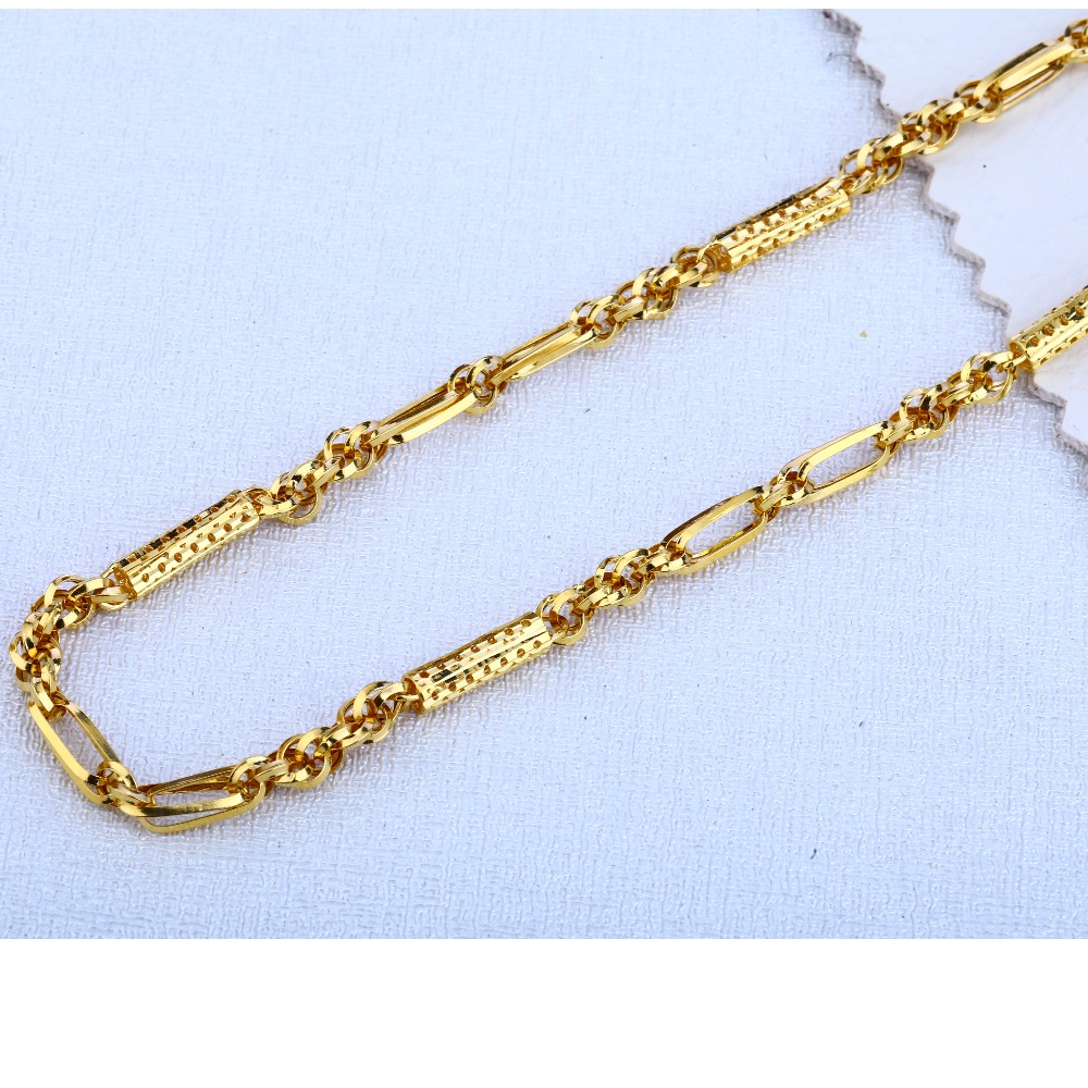 Buy quality Men's Designer 22K Turkey Gold Chain - MTC42 in Ahmedabad