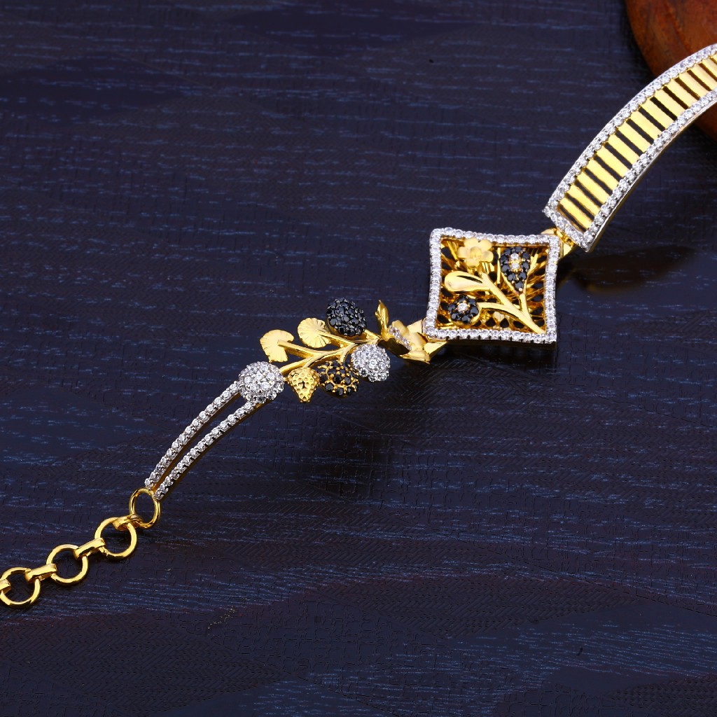 916 Gold Fancy Bracelet LB247