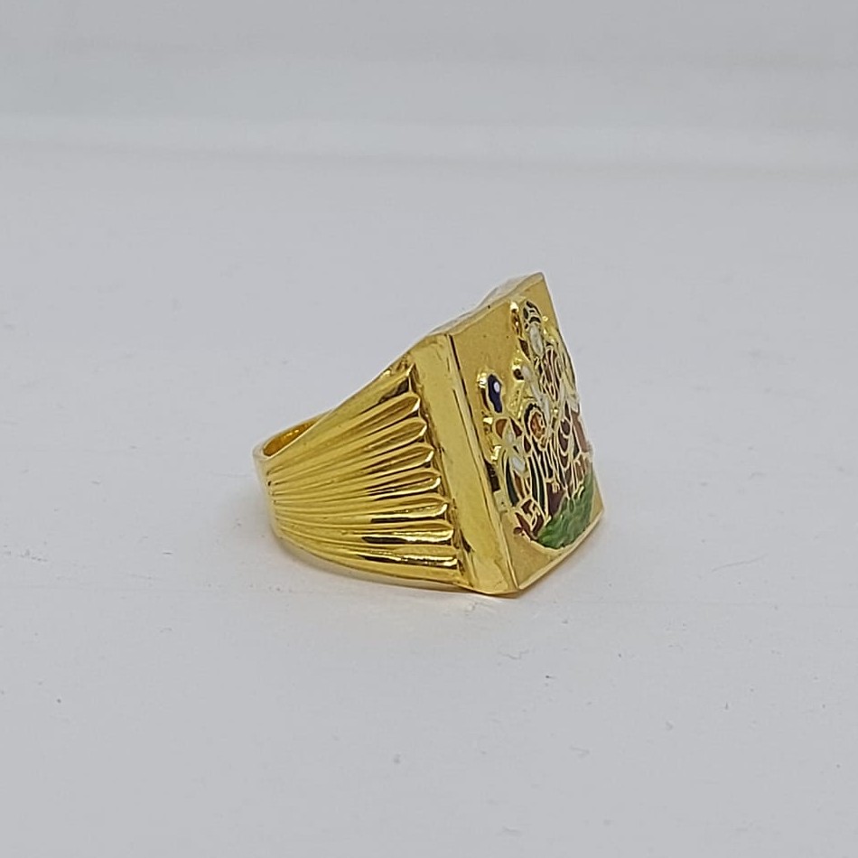 Pin by YAN on 戒指 | Gold earrings for kids, Gold finger rings, Mens gold  rings