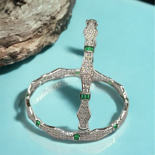 Silver Classic esign Bangles