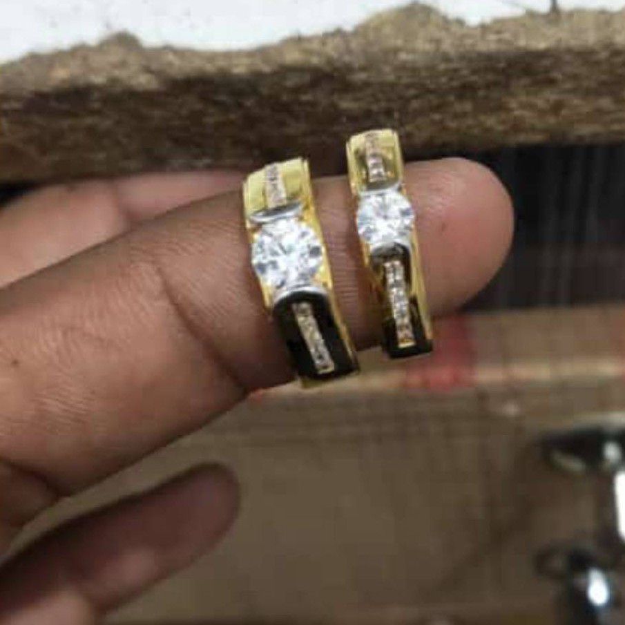 22k(916)Couple Diamond Ring