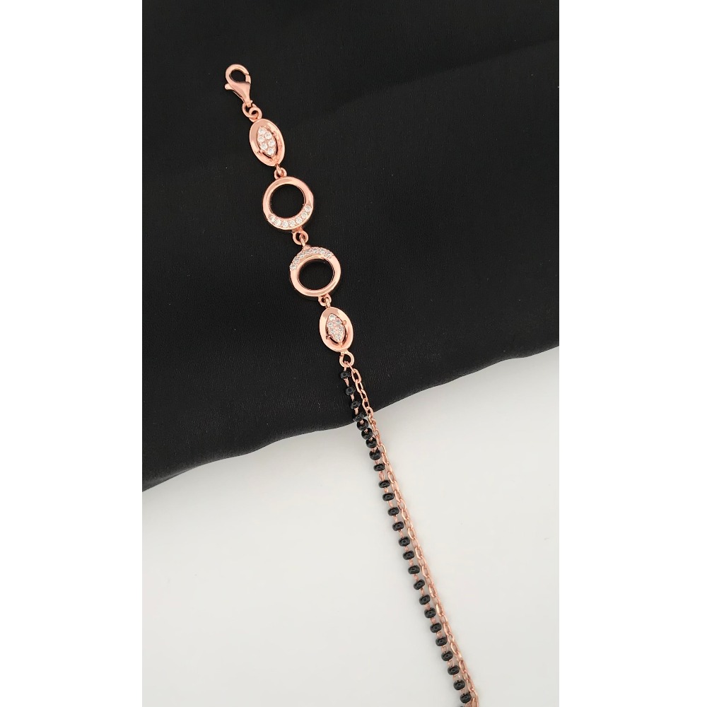 925 Silver Unique Design Mangalsutra Bracelet