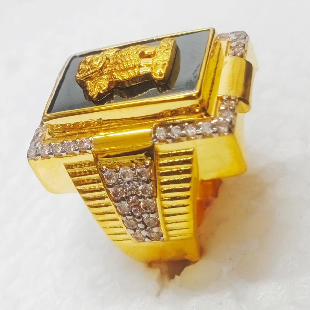 916 gold antique men's ring so-r006