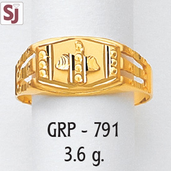 Gents Ring plain GRP-791