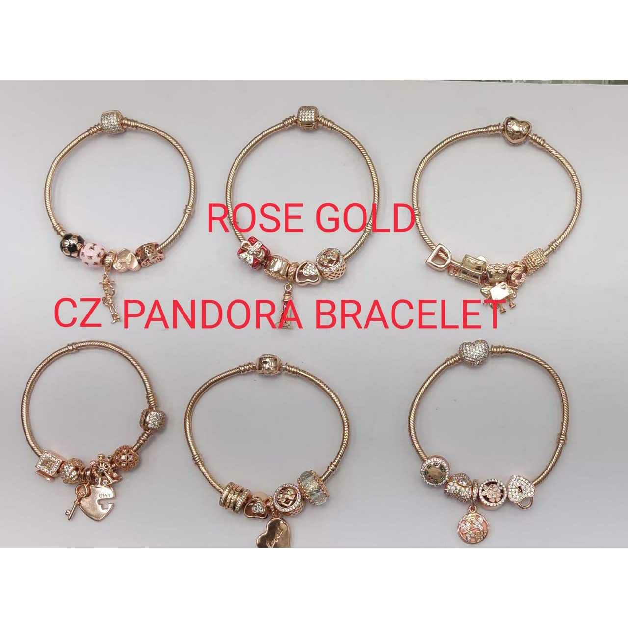 Rose gold hot sale anklet pandora