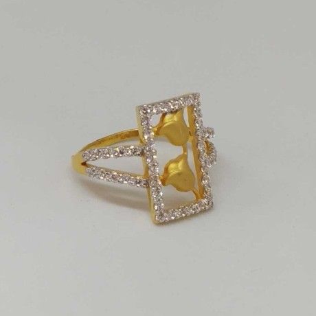 22 Kt Gold Ladies Branded Ring
