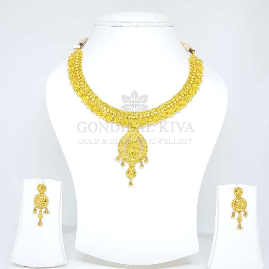 22ct gold necklace sets