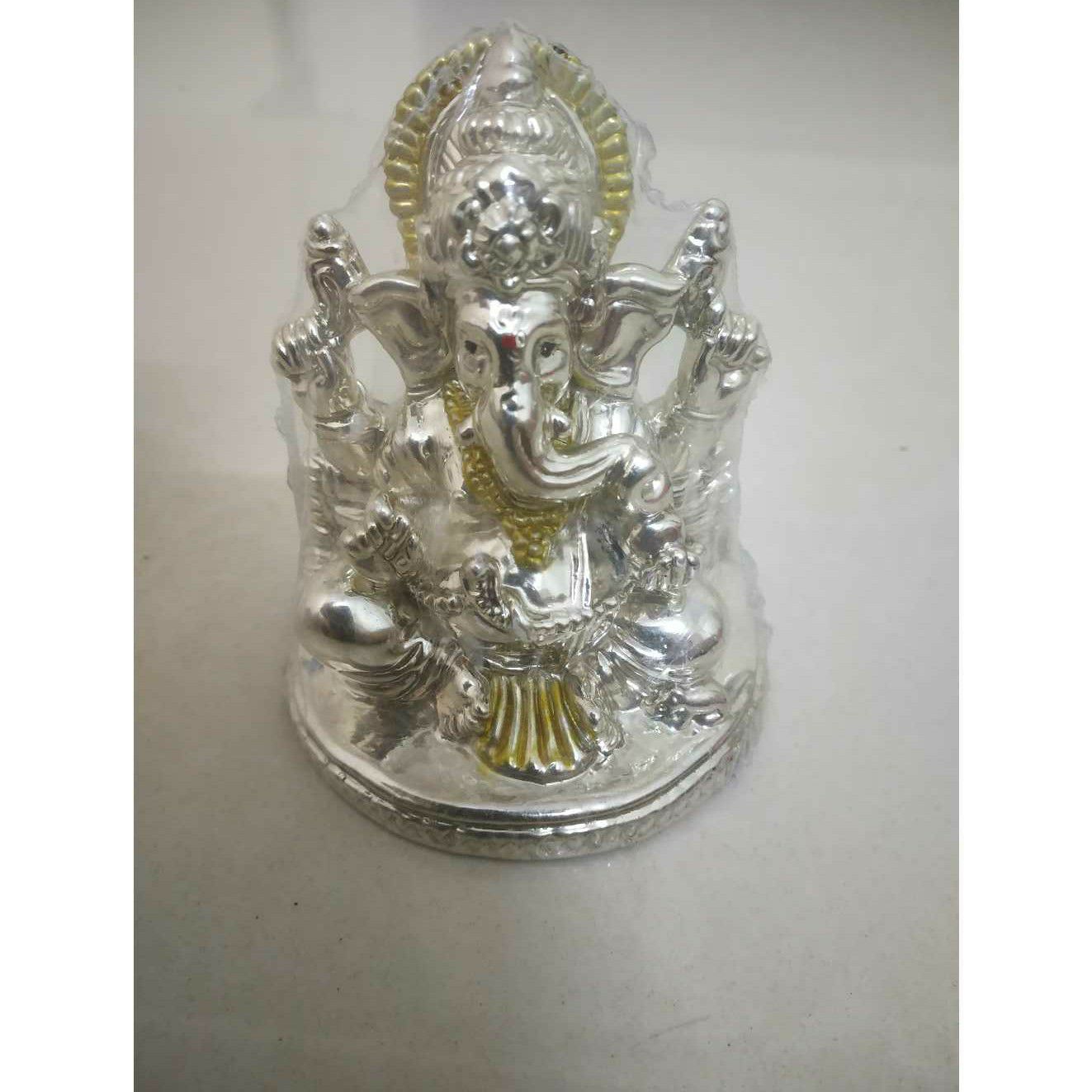 Super Nice Hollow Antique Light Weight Indian Traditional Pujniy Ganpatiji Murti(Bhagvan,God,Idols)