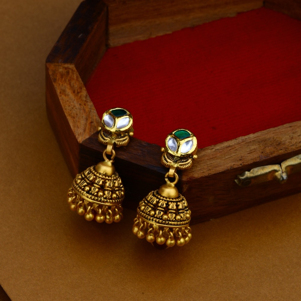 22KT Gold Antique Traditional Necklace Set
