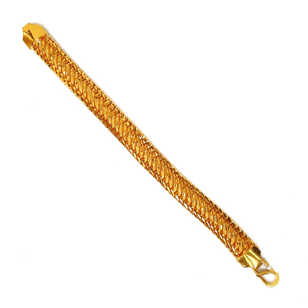 One gram gold plated singapore bracelet mga - bre0033