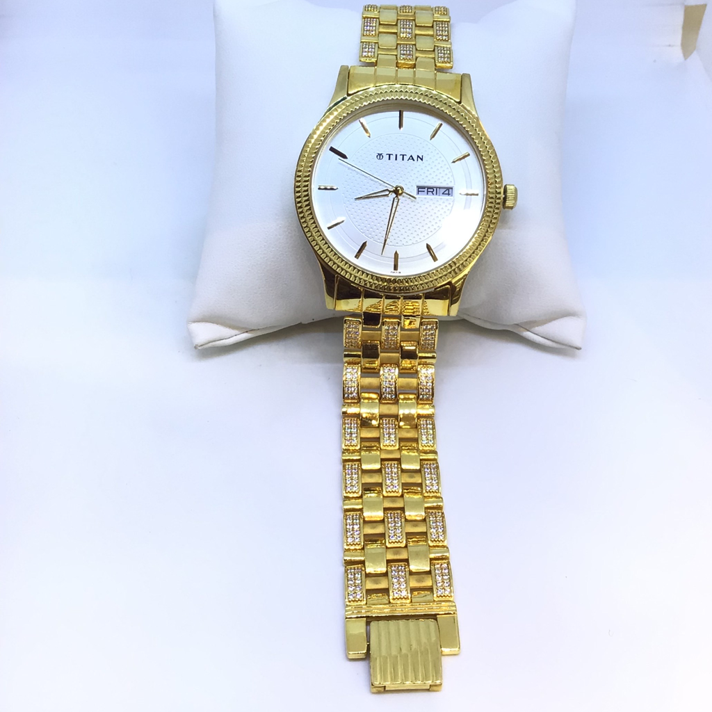 Gold Branded Gents Watch