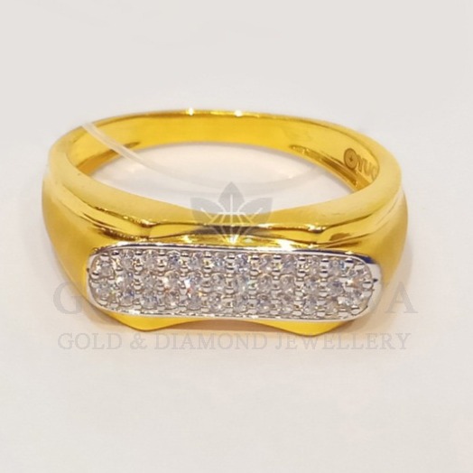 22kt gold ring ggr-h86