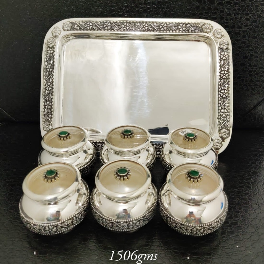 925 silver Iray container set